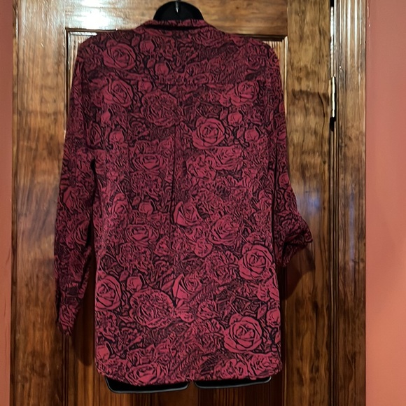 Rock & Republic Floral Button Up Tunic - Picture 5 of 9